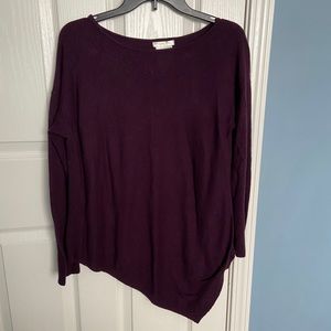 Matty M purple sweater. Size large.